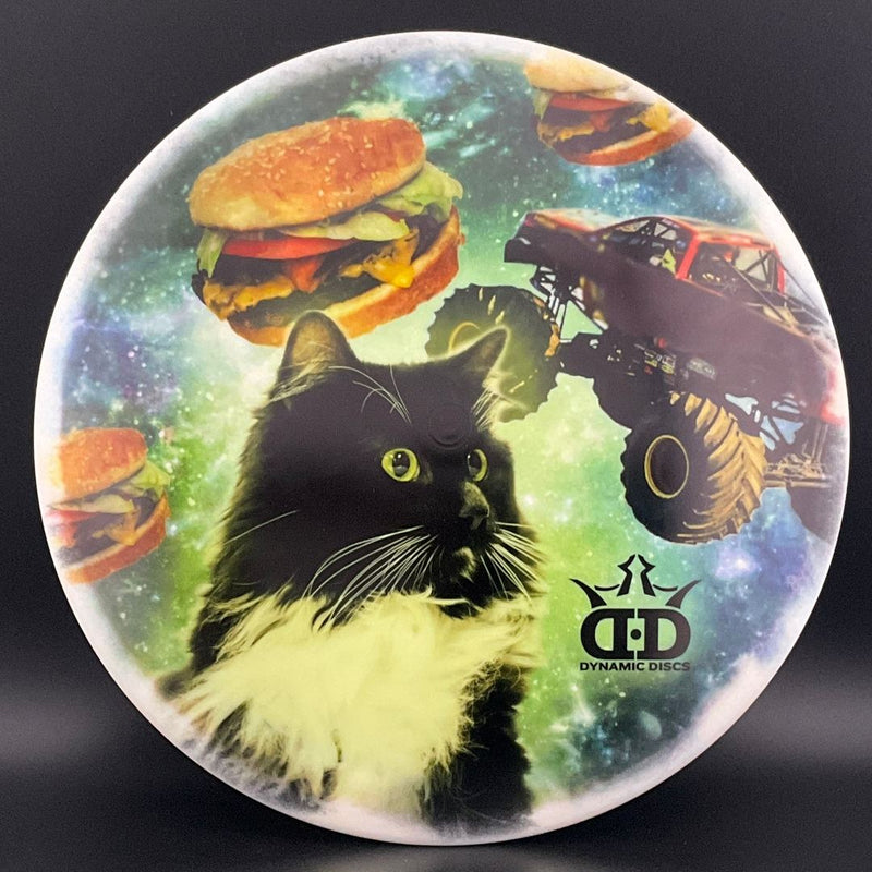 Load image into Gallery viewer, Tournament Hatchet - "Monster Truck Kitty" DyeMax
