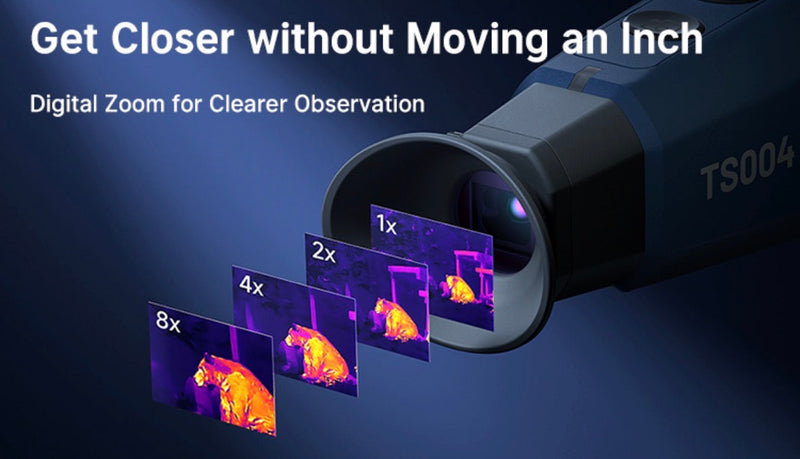Load image into Gallery viewer, Olight TS004 Pro Thermal Monocular 384x288 50Hz 8x Zoom WiFi 32GB IP67
