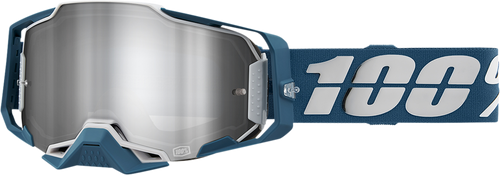 100% Armega Goggles - Albar - Flash Silver 50005-00005