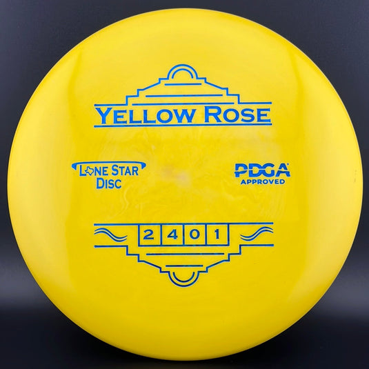 Alpha Yellow Rose - First Run