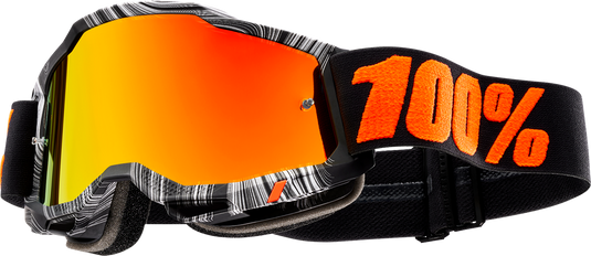 100% Accuri 2 Goggles - Geospace - Red Mirror 50014-00008