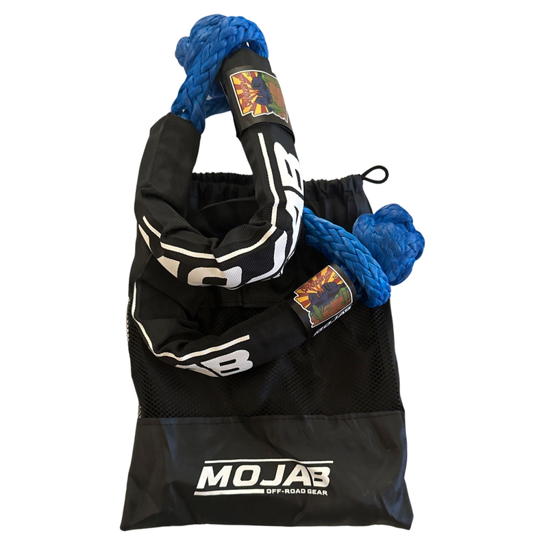 Load image into Gallery viewer, Soft Shackle 1/2&#39;&#39; x 22&#39;&#39; with sleeve and bag (Set of 2 Shackles) (Lifetime Warranty)
