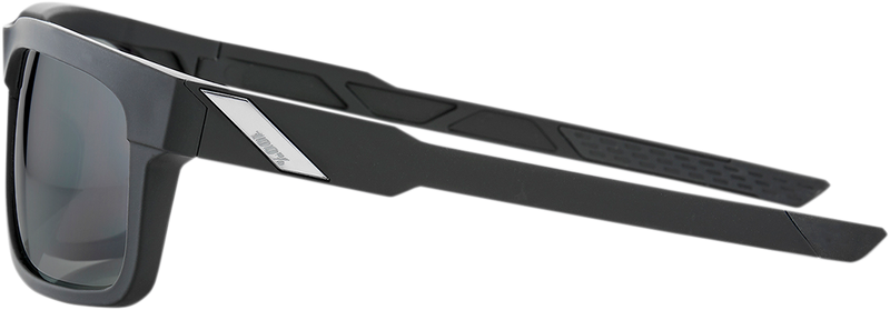 Load image into Gallery viewer, 100% Type-S Sunglasses - Black - Smoke 61032-100-57
