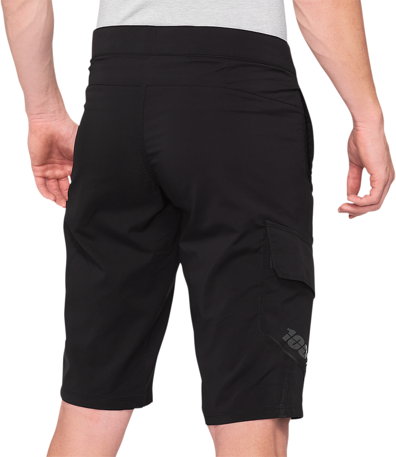 Load image into Gallery viewer, 100% Ridecamp Shorts - Black - US 36 40029-00004
