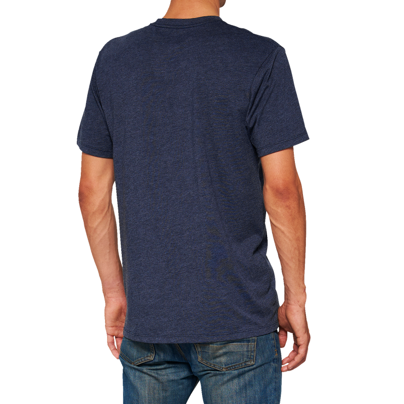 Load image into Gallery viewer, 100% Icon T-Shirt - Navy - Large 20000-00047
