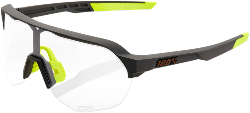 Load image into Gallery viewer, 100% S2 Sunglasses - Gray - Photochromic 60006-00009
