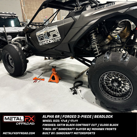 17 Alpha 6R | Forged 3-Piece | Beadlock