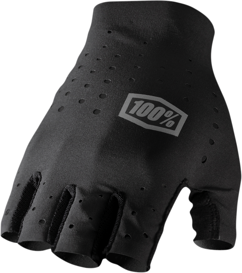 Load image into Gallery viewer, 100% Sling Short Finger Gloves - Black - XL 10021-00003
