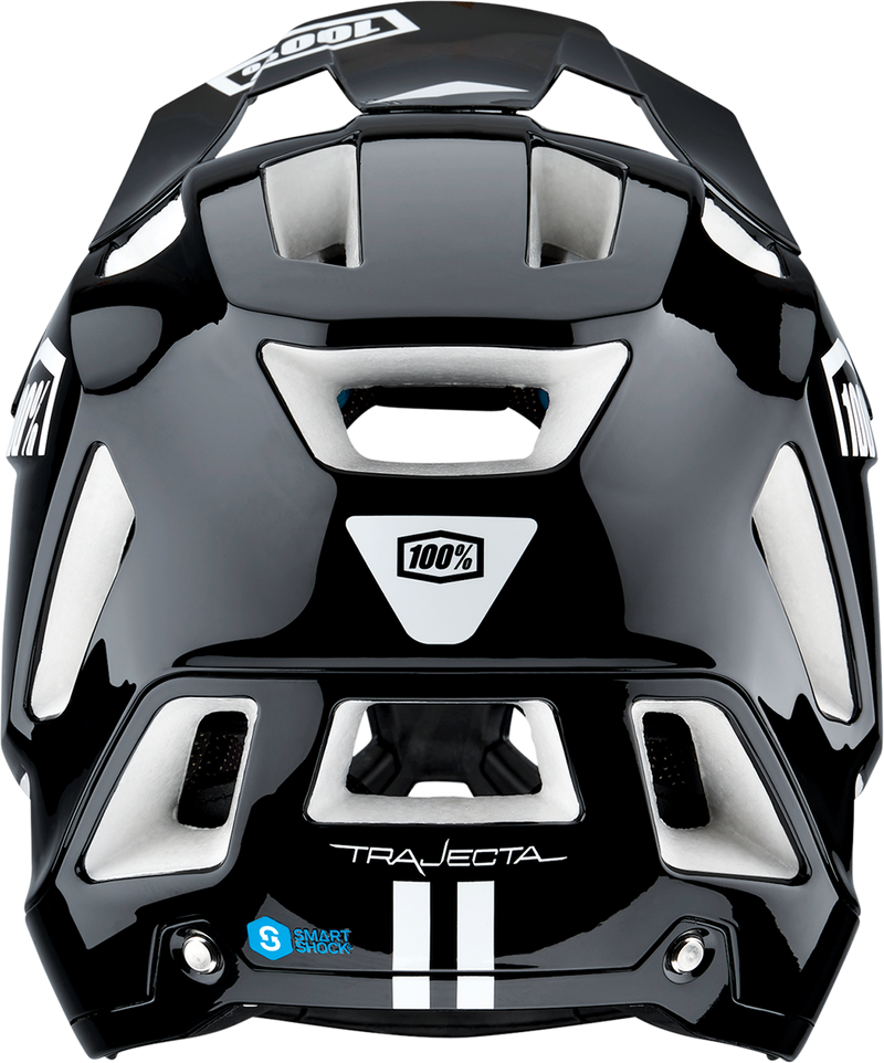 Load image into Gallery viewer, 100% Trajecta Helmet - Fidlock - Black/White - XL 80003-00008
