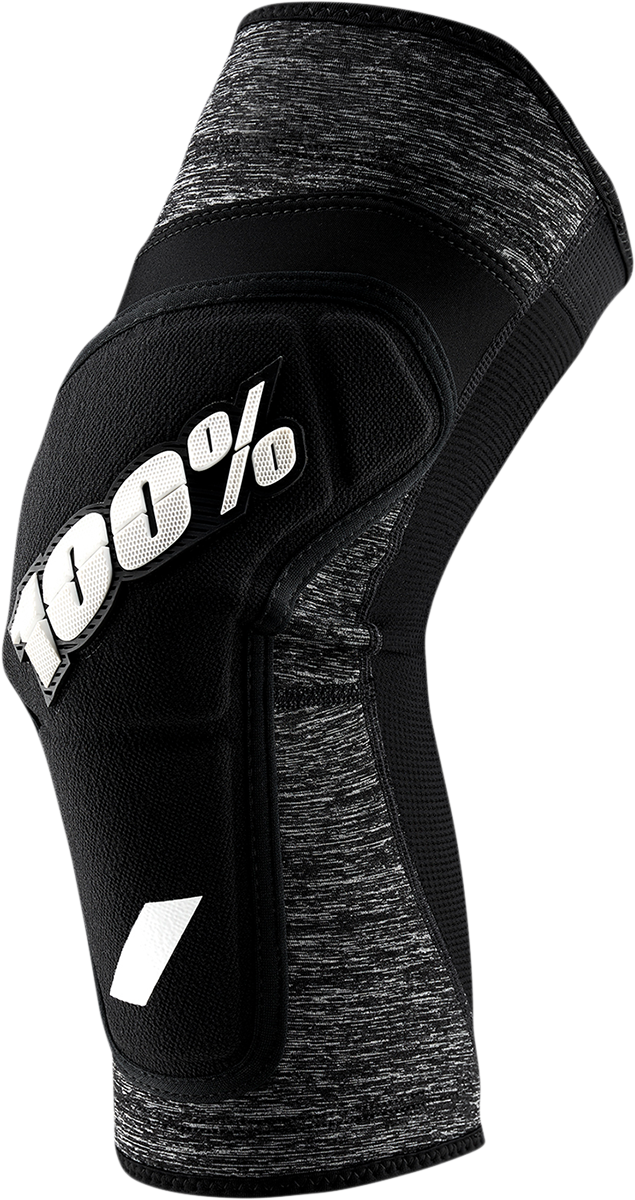 Load image into Gallery viewer, 100% Ridecamp Knee Guards - Gray/Black - Medium 70001-00006
