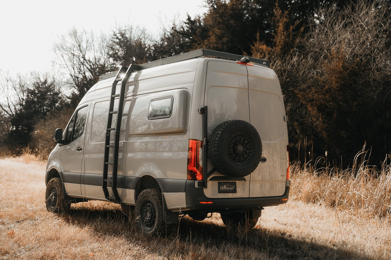 Load image into Gallery viewer, CAtuned Off-Road 2019+ Sprinter Tire Carrier
