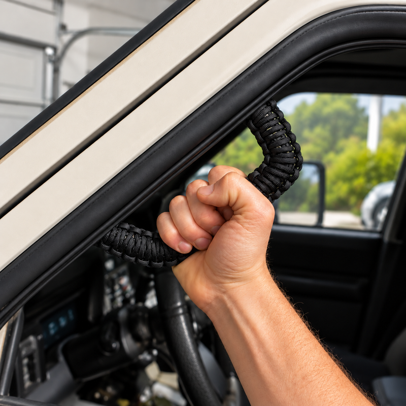 Load image into Gallery viewer, A Pillar Grab Handle Kit for Jeep XJ Cherokee

