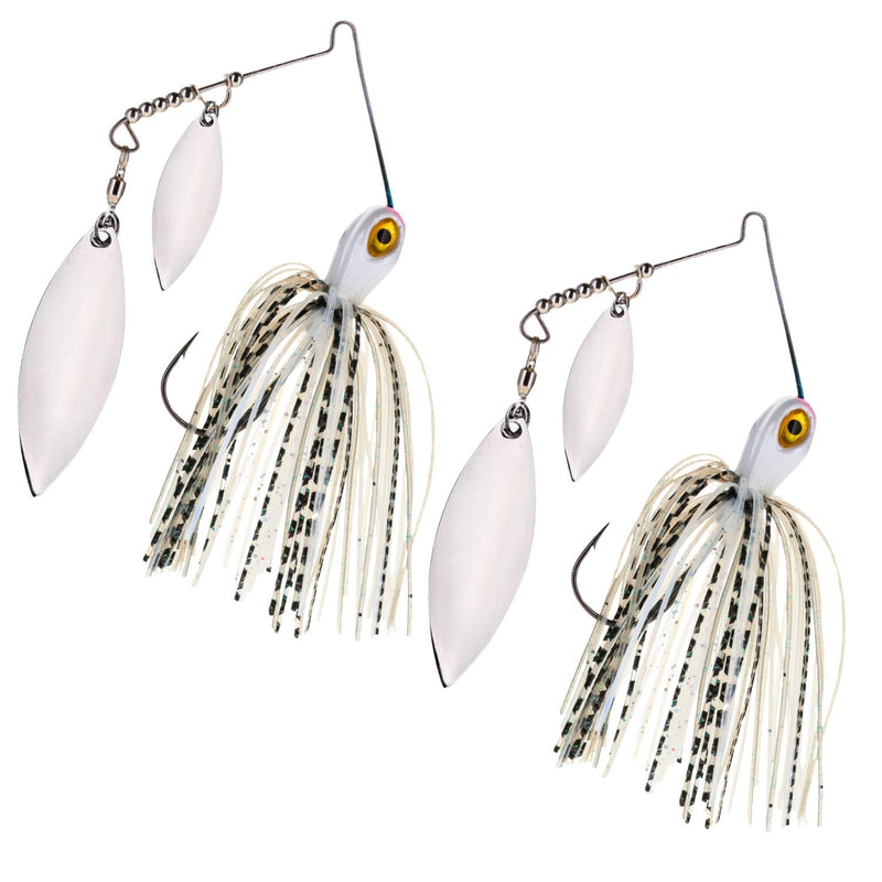 Load image into Gallery viewer, Reaction Tackle Tungsten Double Willow Blade Spinnerbait Jigs (2-Pack)
