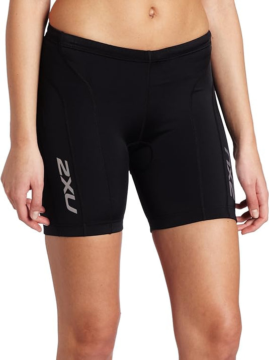 2XU Women's Active Tri Short, Black (X-Small)