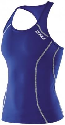 Load image into Gallery viewer, 2XU Comp Women&#39;s Tri Singlet, Royal Blue, X-Small
