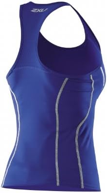 Load image into Gallery viewer, 2XU Comp Women&#39;s Tri Singlet, Royal Blue, X-Small
