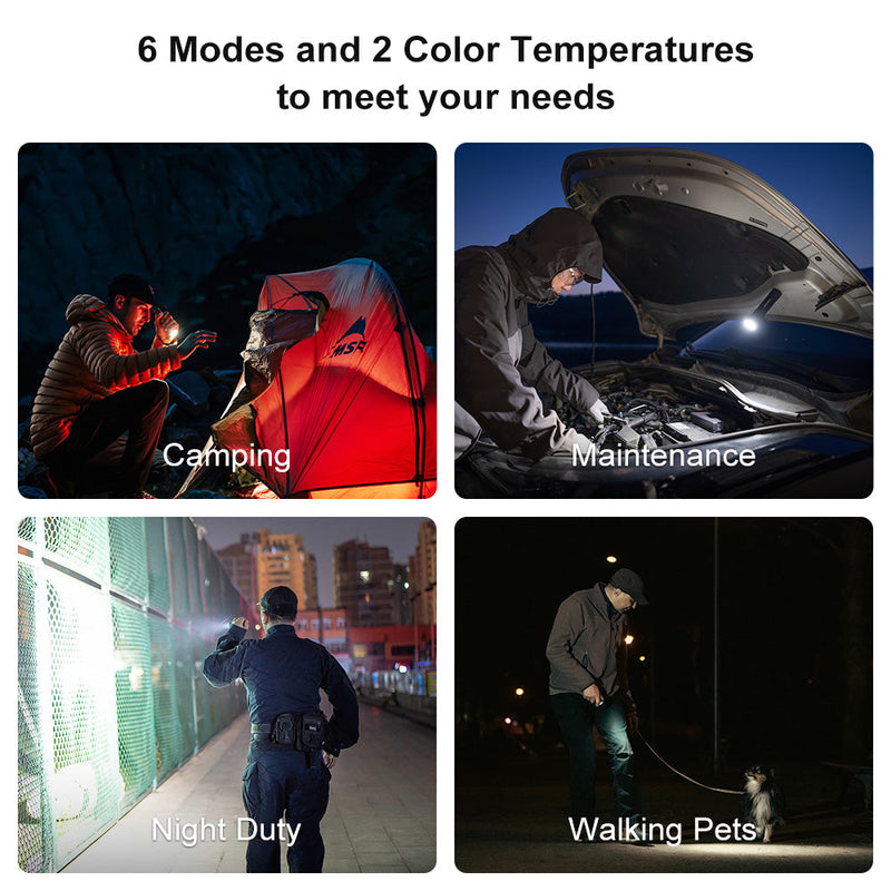 Load image into Gallery viewer, Olight Seeker 4 Pro Rechargeable Flashlight 4600 Lumens USB-C Magnetic Charging
