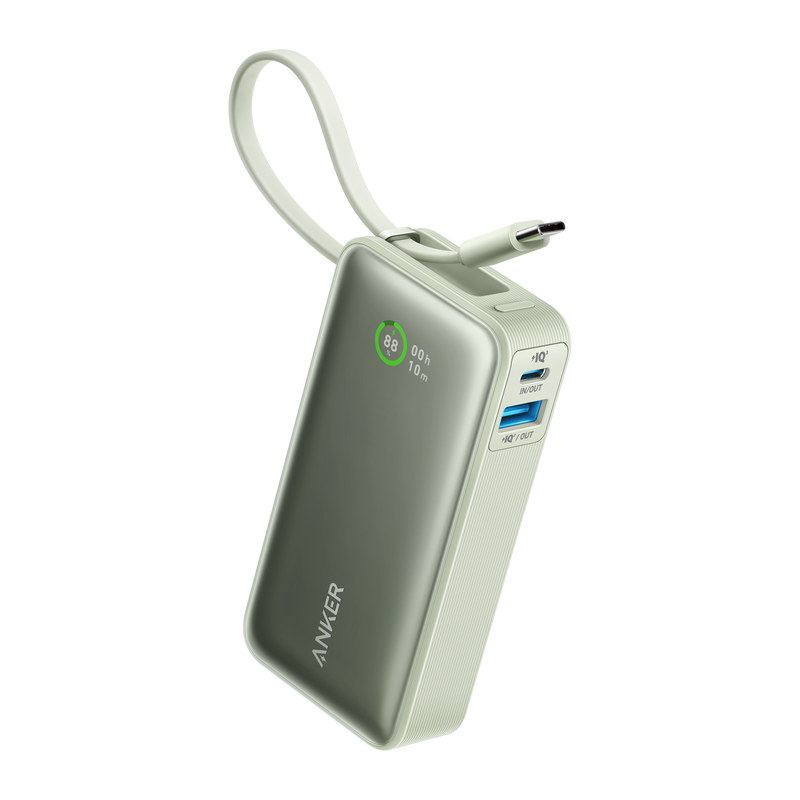 Load image into Gallery viewer, Anker Nano Power Bank (30W, Built-In USB-C Cable)
