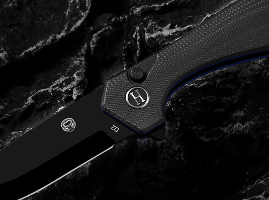 The Vector Folding Pocket Knife Giftset for Men and Women (Black)