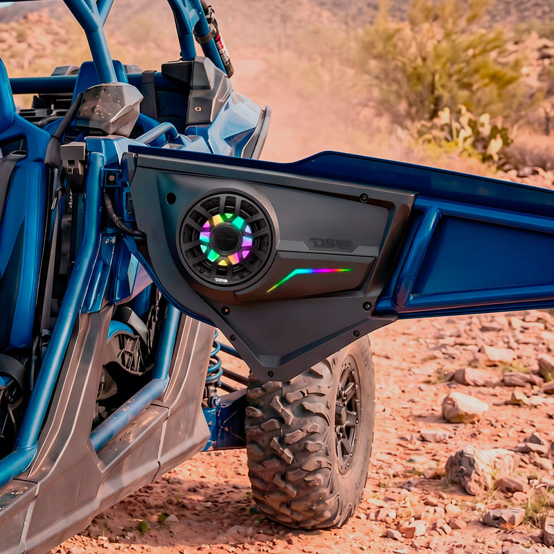 Load image into Gallery viewer, Can-Am Maverick X3 Door Speaker Panels with Digital LED Lighting

