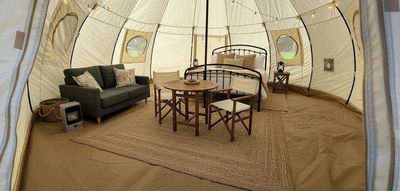 Load image into Gallery viewer, Eclipse Glamping Tent | 2 Sizes | 16 &amp; 20-Foot
