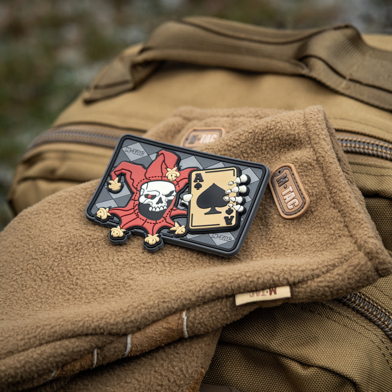 Load image into Gallery viewer, M-Tac patch Joker Skull 3D PVC
