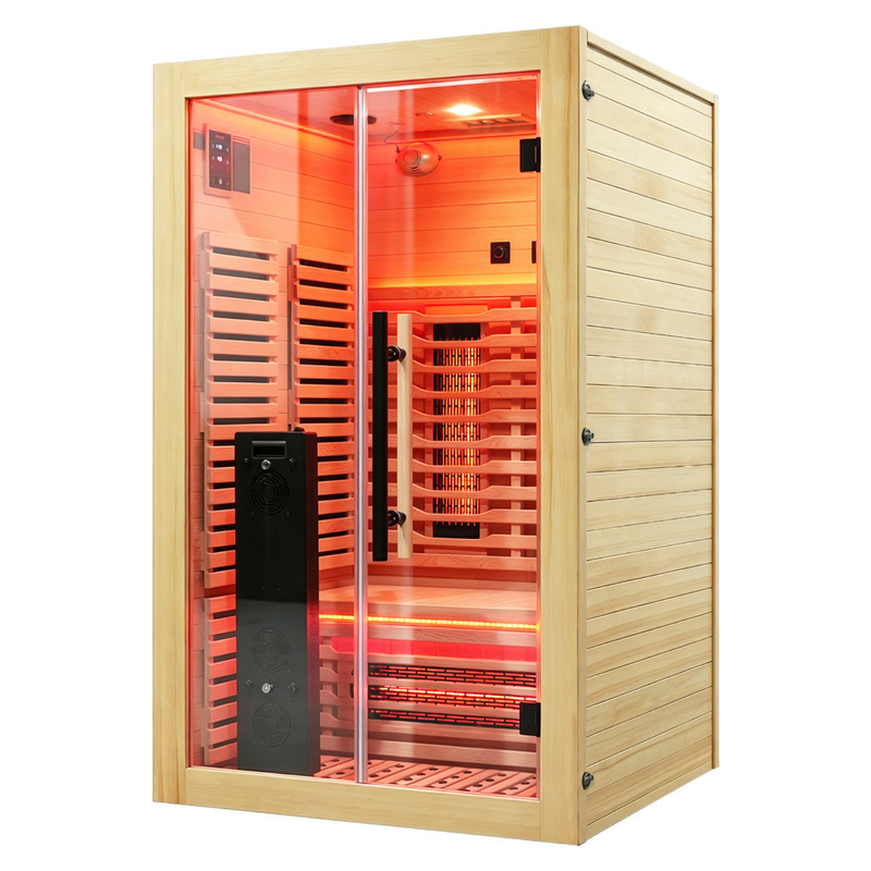 Load image into Gallery viewer, Blisspod I Venetian RED I All-In-One - Full Spectrum + Red Light Therapy I Indoor Premium Sauna I 2 Person
