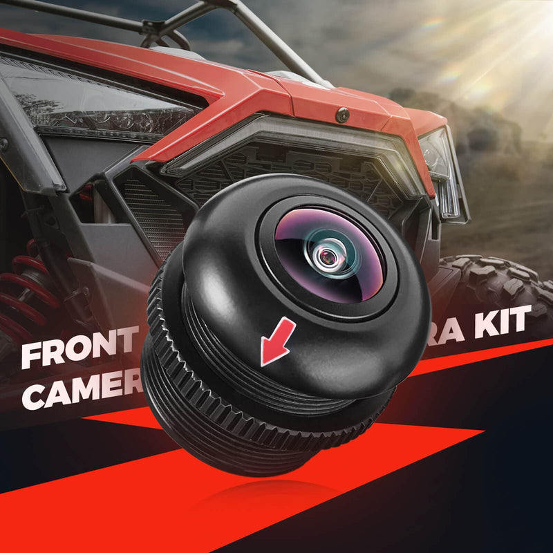 Load image into Gallery viewer, Center Rear View Mirror &amp; Front Camera Kit For Polaris RZR PRO / Turbo
