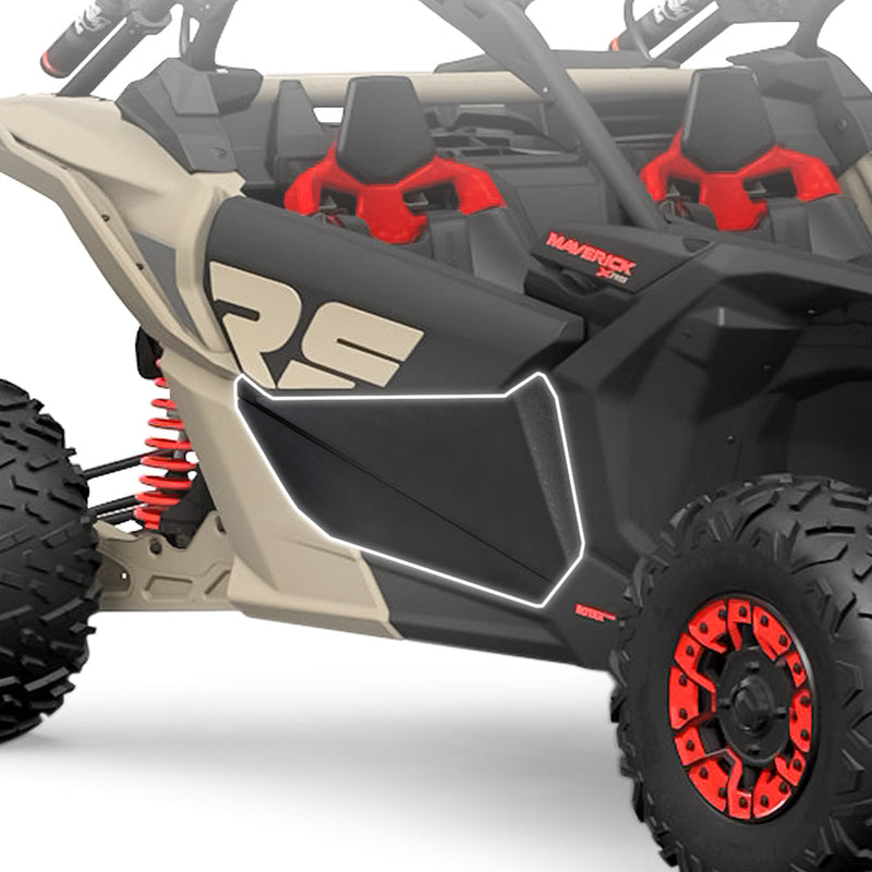 Load image into Gallery viewer, Front Lower Door Inserts &amp; Plastic Roof For Can-Am Maverick X3
