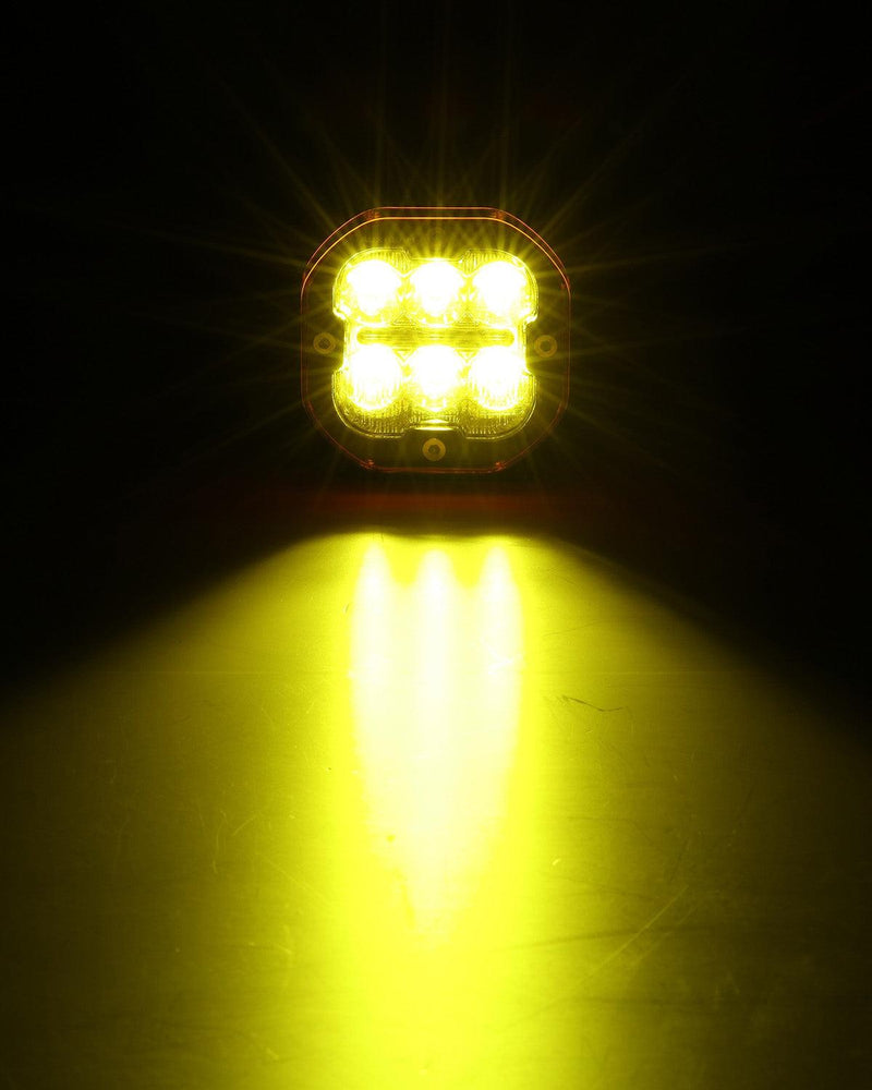 Load image into Gallery viewer, XP-ULTRA Series 3 Inch 84W LED Combo Pod Light Off Road Lights with White DRL&amp;Amber Turn Signal Light
