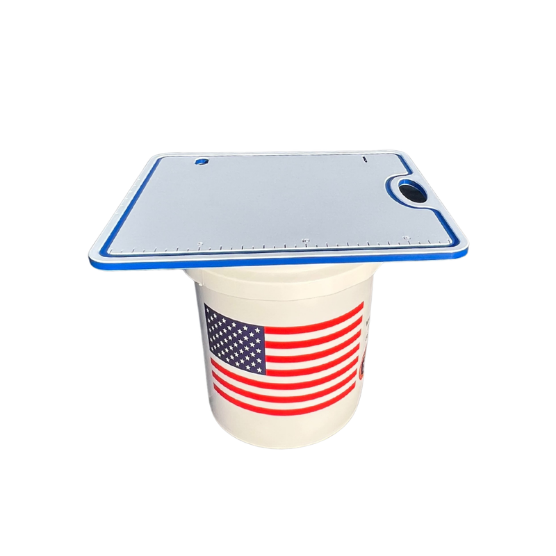 Load image into Gallery viewer, Made in the USA | Premium Bucket or Cooler Fishing Cutting Board
