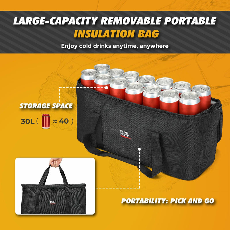 Load image into Gallery viewer, UTV Rear Storage Bag with Fixed Strap for Polaris RZR XP 1000/Turbo
