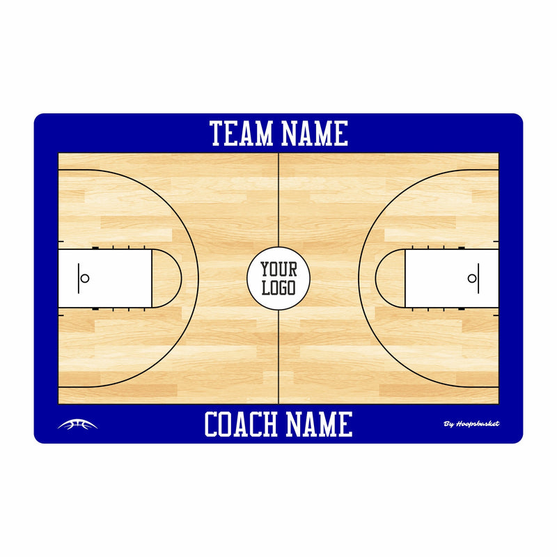 Load image into Gallery viewer, Custom Men's NCAA Basketball Coaching Board 15.7 x 10.6 in (Classic)
