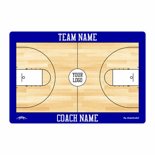 Custom Men's NCAA Basketball Coaching Board 15.7 x 10.6 in (Classic)