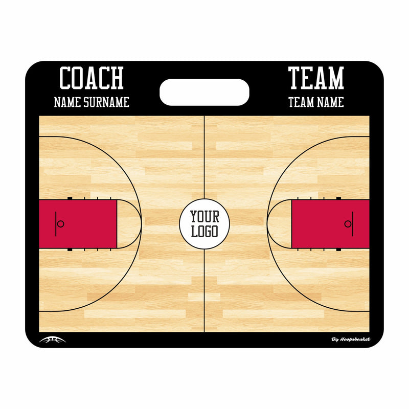 Load image into Gallery viewer, Custom High School Basketball Coaching Board 15.7 x 12.6 in (Magnetic)
