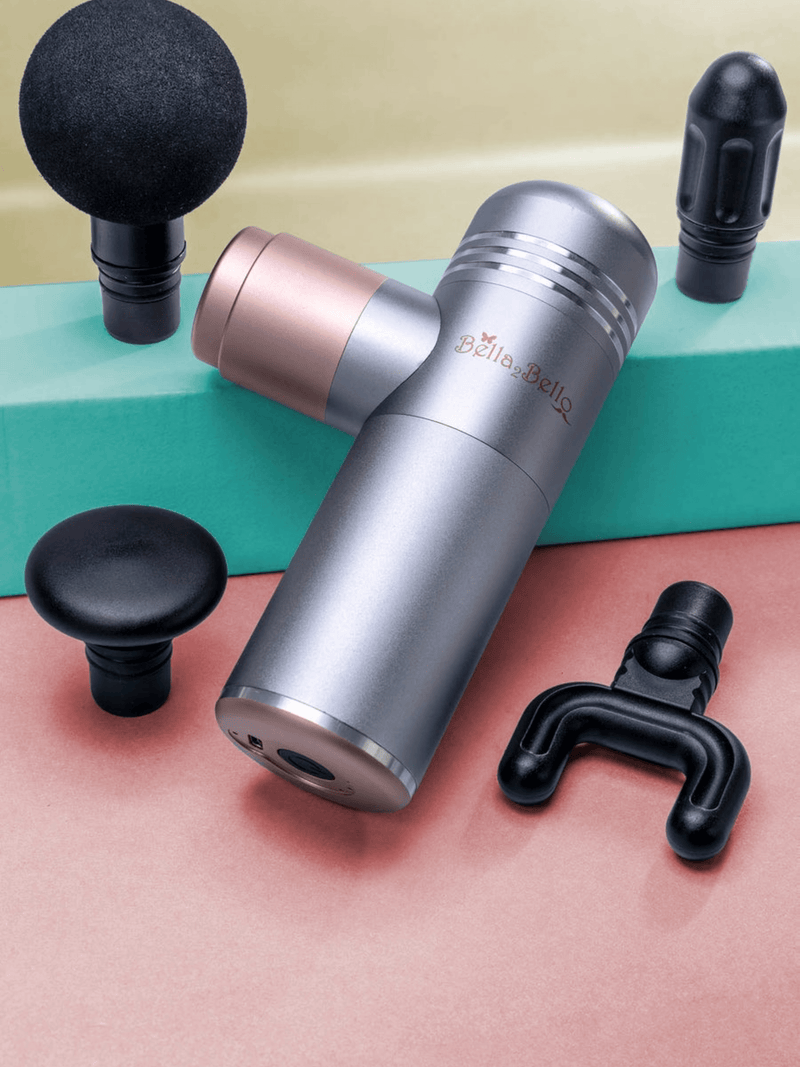 Load image into Gallery viewer, Bella2Bello G9 Mini Massage Gun (Silver)
