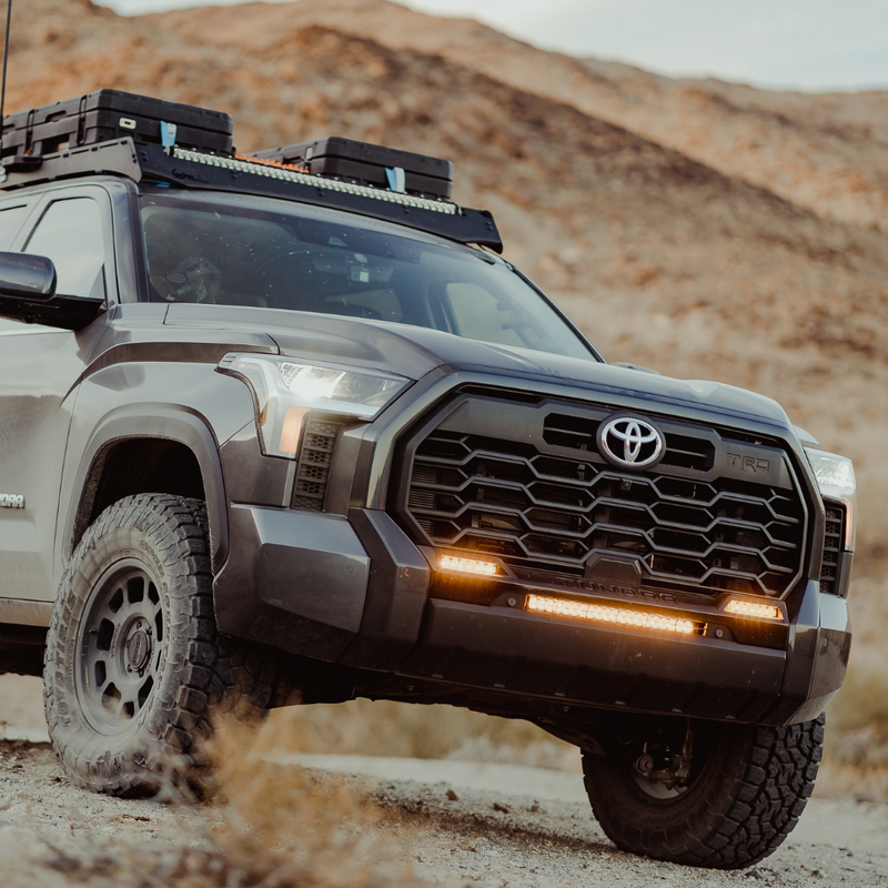 Load image into Gallery viewer, Toyota Tundra (2022+) - Fog Light Kit (High Power) - Amber Lens
