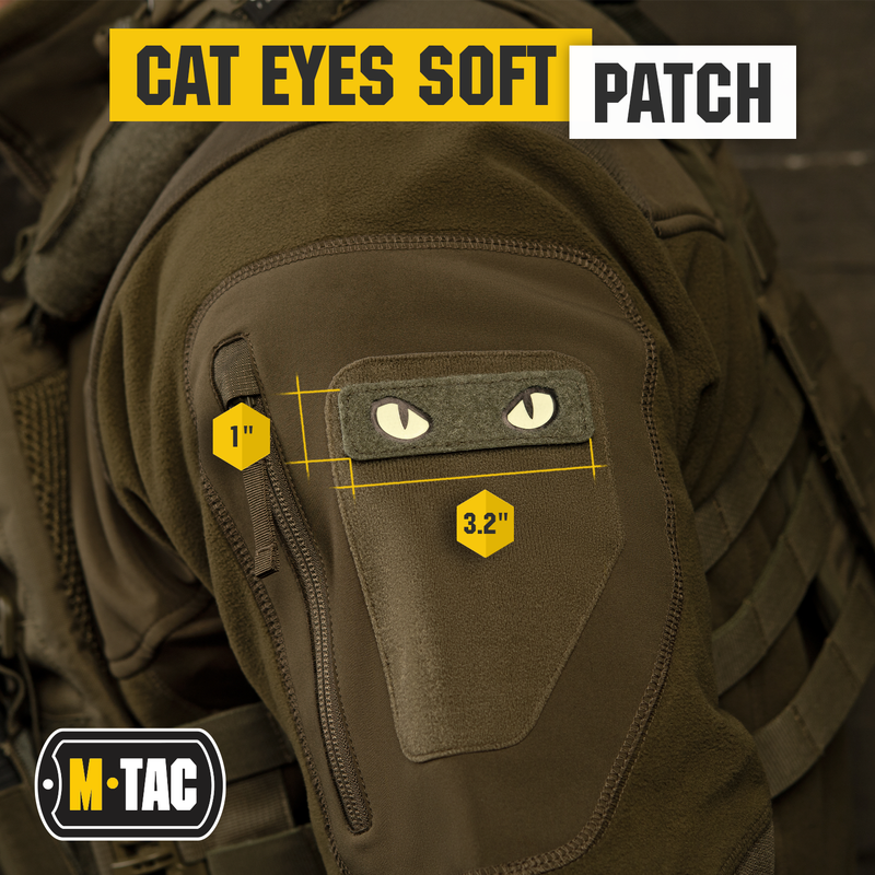 Load image into Gallery viewer, M-Tac patch Cat Eyes (Type 2) Laser Cut

