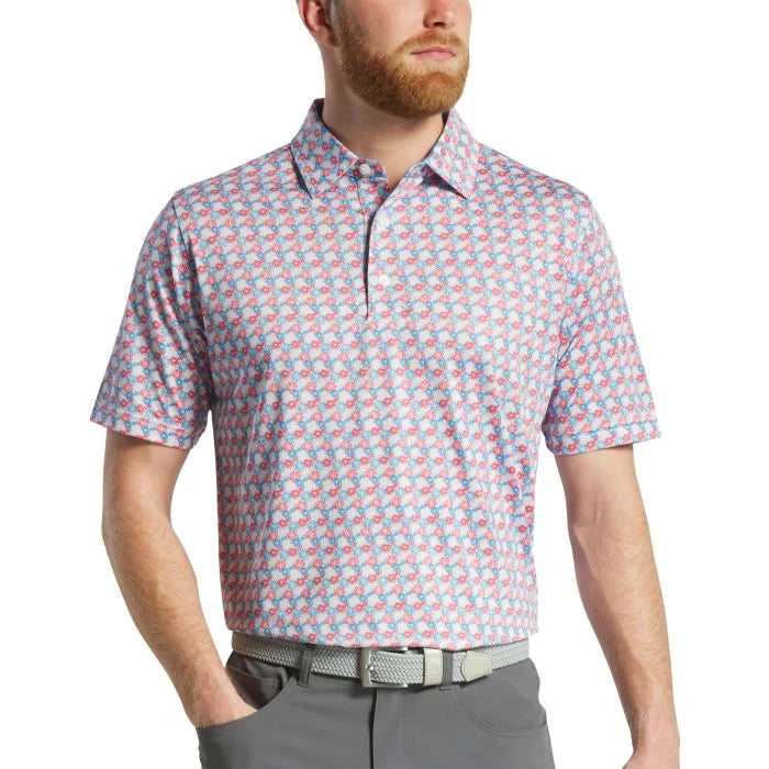 Load image into Gallery viewer, FootJoy Fireworks Lisle Golf Polo
