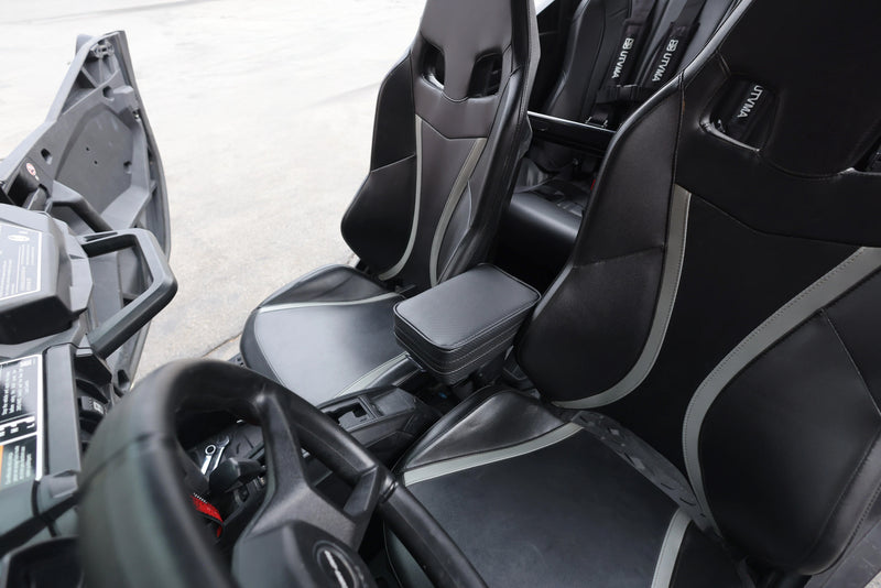 Load image into Gallery viewer, UTVMA Maverick Sport MAX Front or Rear Armrest with Bracket (2019-2024)
