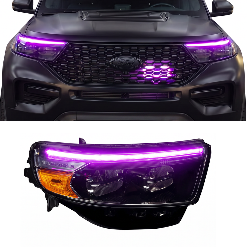 Load image into Gallery viewer, Ford Explorer Multicolor RGBW DRL Boards (2020-2024)

