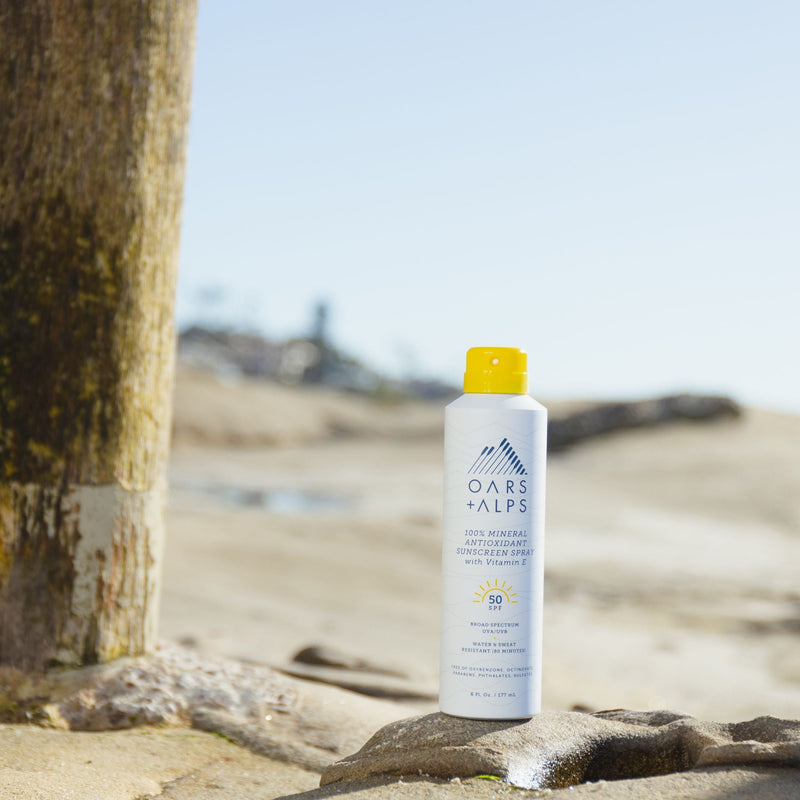 Load image into Gallery viewer, 100% Mineral Antioxidant Sunscreen Spray with SPF 50
