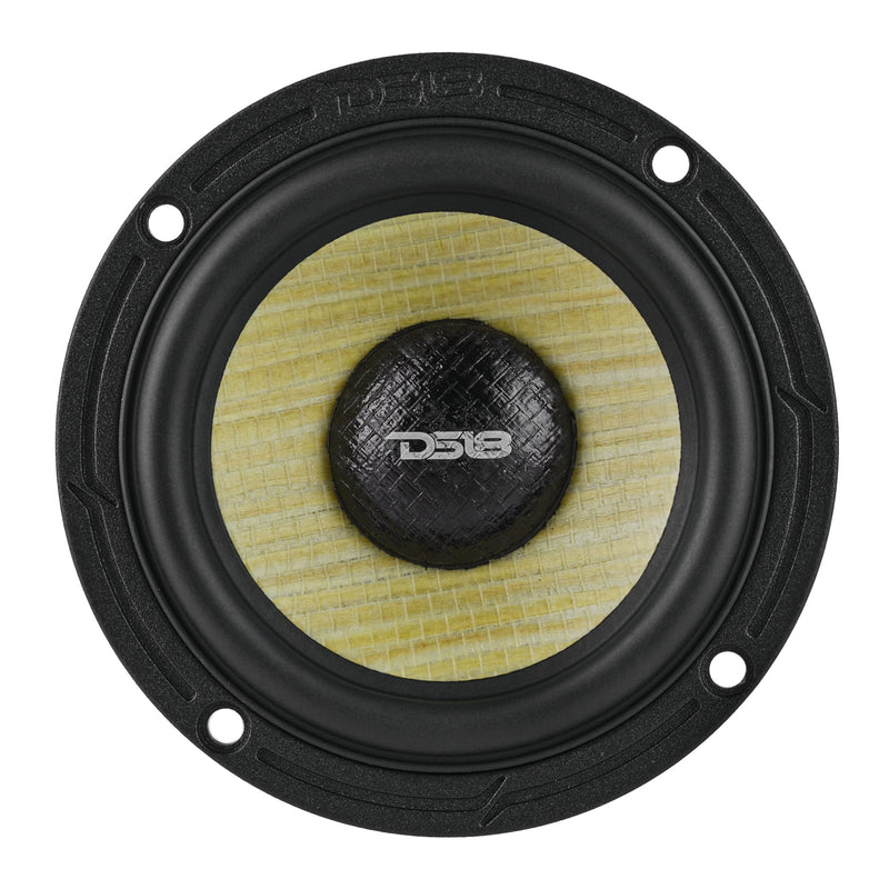 Load image into Gallery viewer, DXQ 3.5” Midrange Speaker with Yellow Straw + Composite Foam Cone | 60W RMS 4-Ohm
