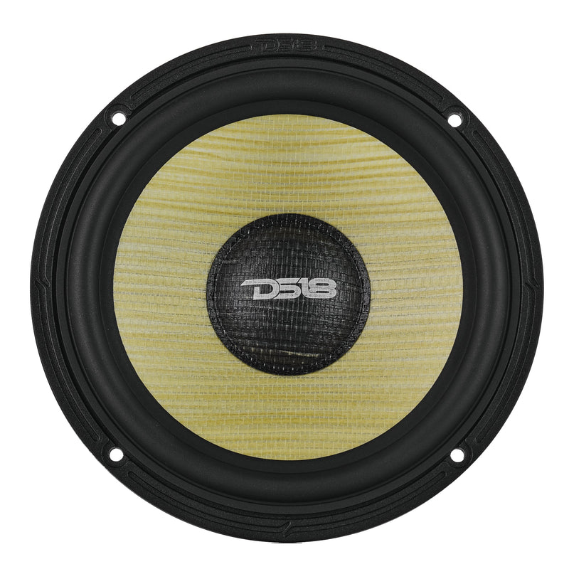 Load image into Gallery viewer, DXQ 6.5&quot; 3-Way Component Speaker Set with Neodymium Magnet and Yellow Straw + Composite Foam Cone | | 180W RMS 4-Ohm

