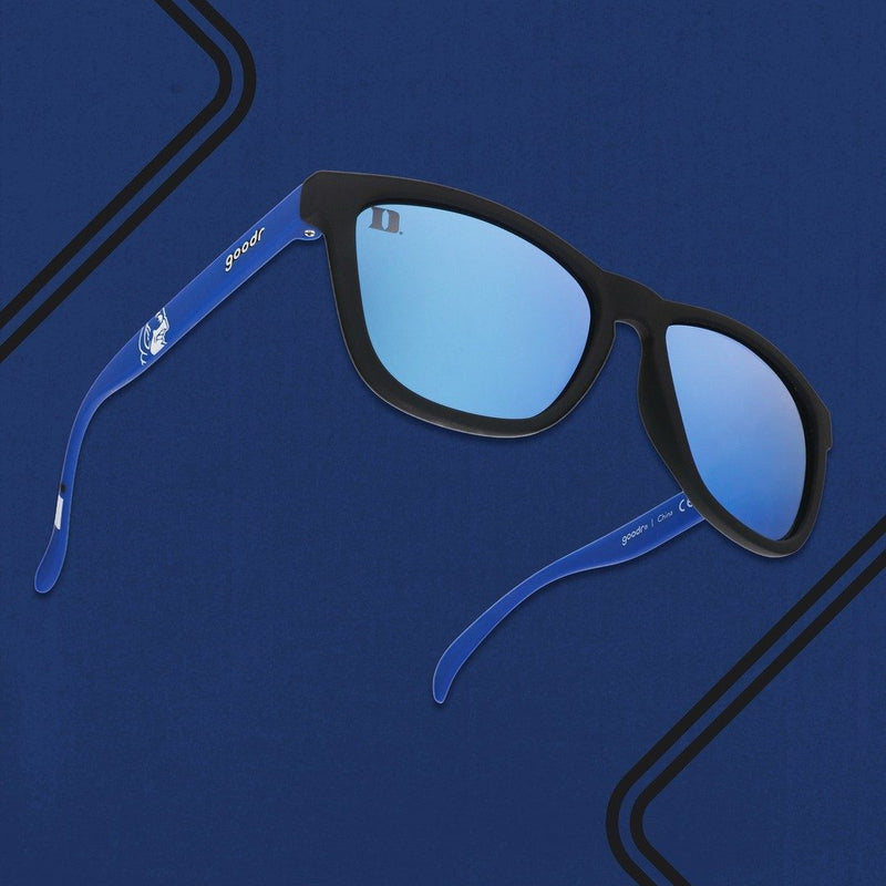 Load image into Gallery viewer, &quot;Royal Blue Hustle” Duke Collegiate OG Polarized Sunglasses
