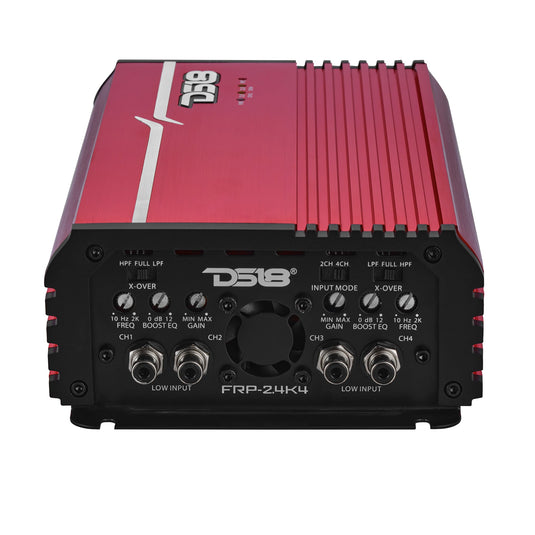 FRP Compact 4-Channel Full-Range Class-D Amplifier | 2400W RMS