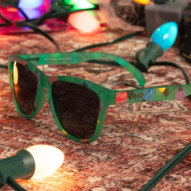 Load image into Gallery viewer, "High-Voltage Holiday Cheer” Xmas OG Polarized Sunglasses
