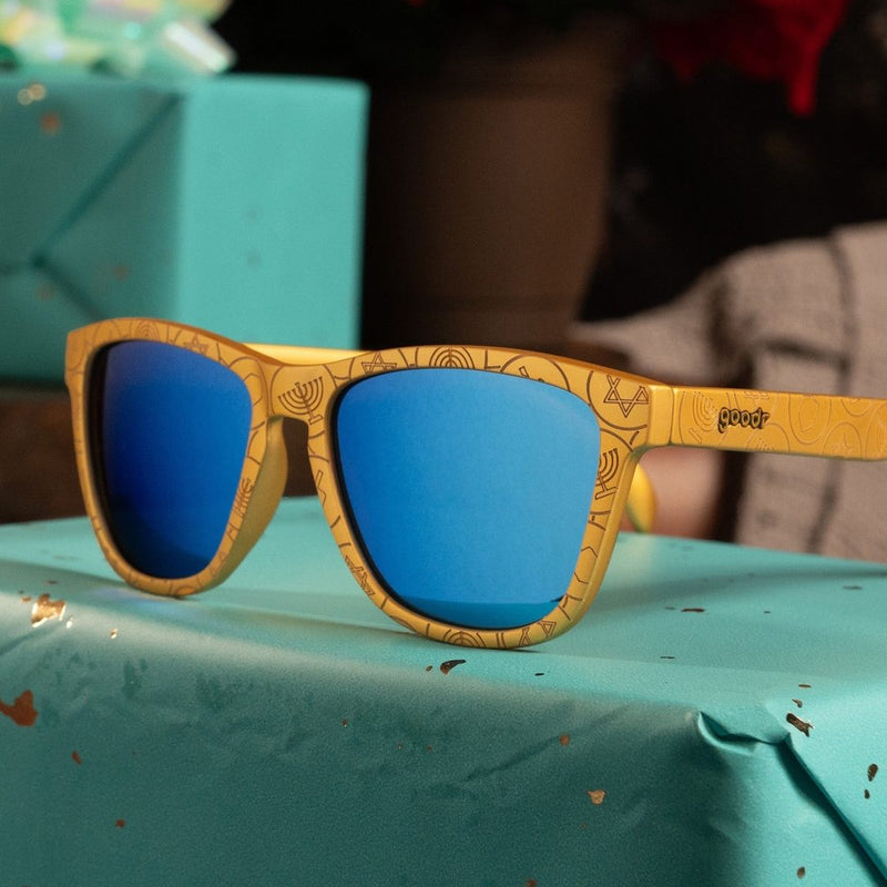 Load image into Gallery viewer, "I Have A Gelt Complex” Hanukkah OG Polarized Sunglasses
