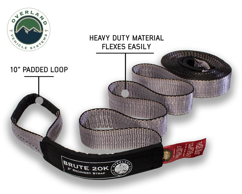 Load image into Gallery viewer, OVS Tow Strap 2" x 30' 20,000 lb.
