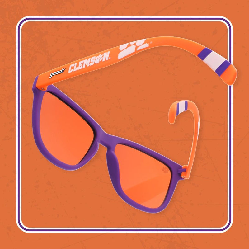 Load image into Gallery viewer, &quot;Bought &#39;Em With $2 Bills&quot; Clemson Collegiate OG Polarized Sunglasses
